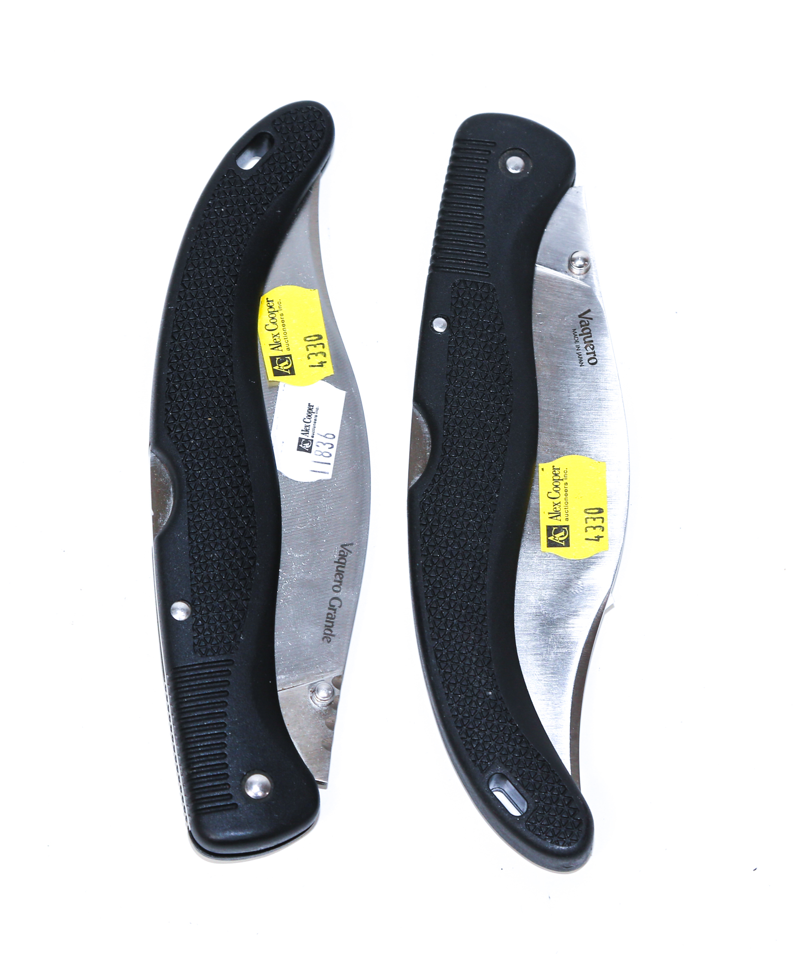 TWO COLD STEEL FOLDING KNIVES