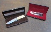 TWO COLLECTIBLE FOLDING KNIVES