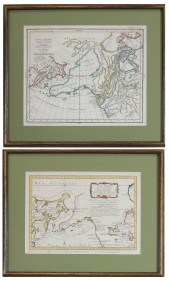 TWO COLLECTIBLE MAPS: DISCOVER