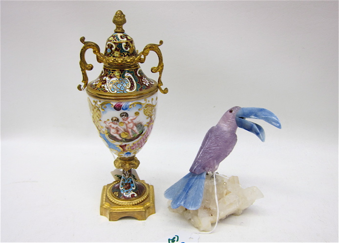 TWO COLLECTIBLES: a Capodimonte