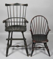 TWO COLONIAL STYLE WARREN CHAI