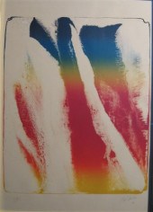  two color lithographs  PAUL J