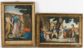 TWO COLOR MEZZOTINTS<br>Two En