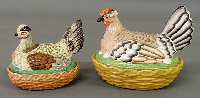 Two colorful 19th c.