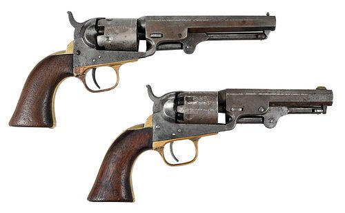TWO COLT MODEL 1849 POCKET