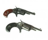 TWO COLT NEW LINE REVOLVERS.