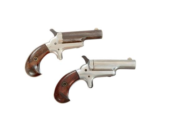 TWO COLT THIRD MODEL DERINGERS. 