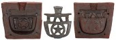 TWO COLUMBUS F RUBBER MOLDS FO