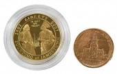 TWO COMMEMORATIVE GOLD COINS19