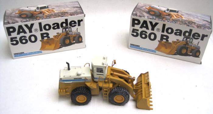 TWO CONRAD DIECAST 1:50 SCALE