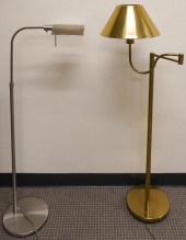 TWO CONTEMPORARY ADJUSTABLE FL