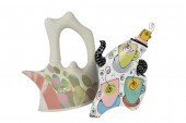 TWO CONTEMPORARY ART POTTERY W