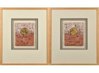 Two contemporary assembled and
