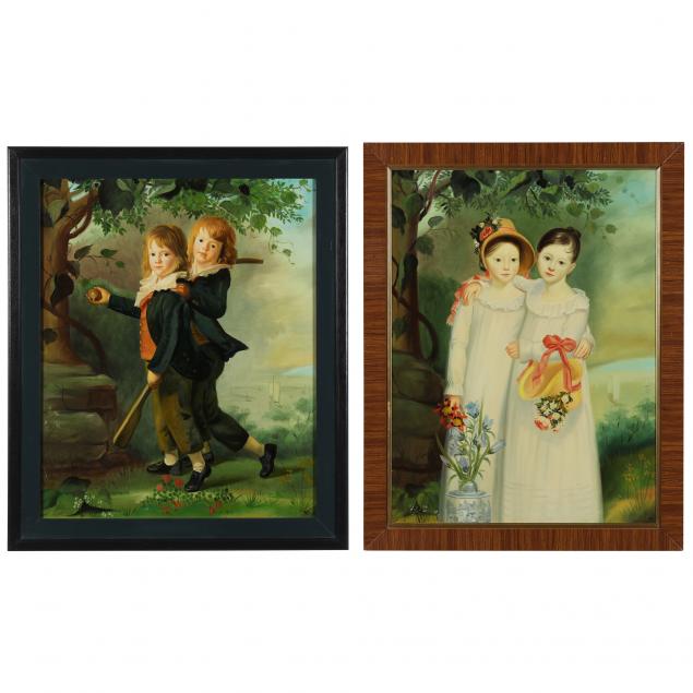 TWO CONTEMPORARY DECORATIVE