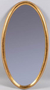 TWO CONTEMPORARY GILTWOOD AND