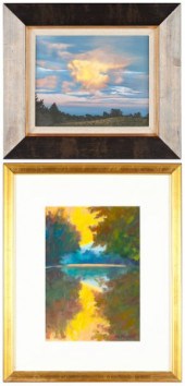 Two Contemporary Landscape Pai