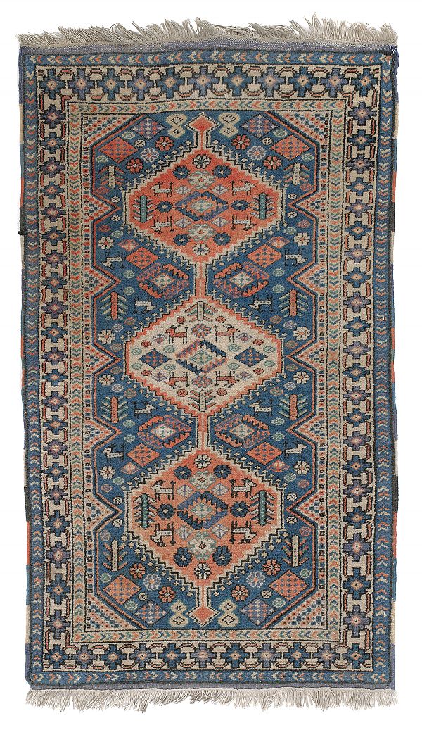Two contemporary mats 4'8" x 2'9"