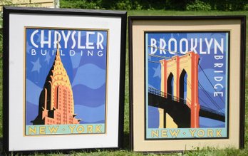 Two contemporary NYC posters ,