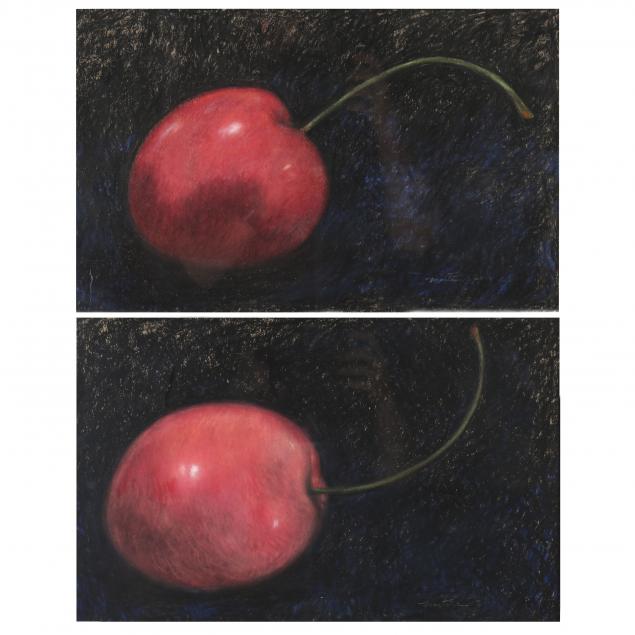TWO CONTEMPORARY PASTEL STILL