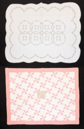TWO CONTEMPORARY QUILTS. Inclu