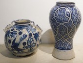 TWO CONTINENTAL BLUE AND WHITE