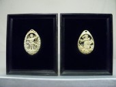 Two continental carved Ivory f
