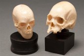 Two Continental carved ivory s