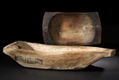 Two Continental Carved Wooden