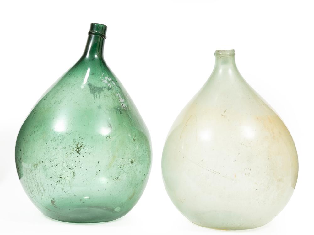TWO CONTINENTAL DEMIJOHNSTwo