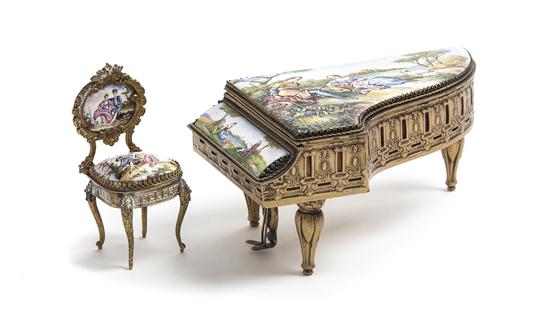 *Two Continental Enameled