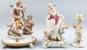 TWO CONTINENTAL FIGURE GROUPS