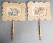 TWO CONTINENTAL GILT WOOD, PRE
