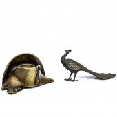 TWO CONTINENTAL MINIATURE BRON