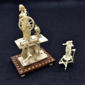 TWO CONTINENTAL MINIATURE PAIN