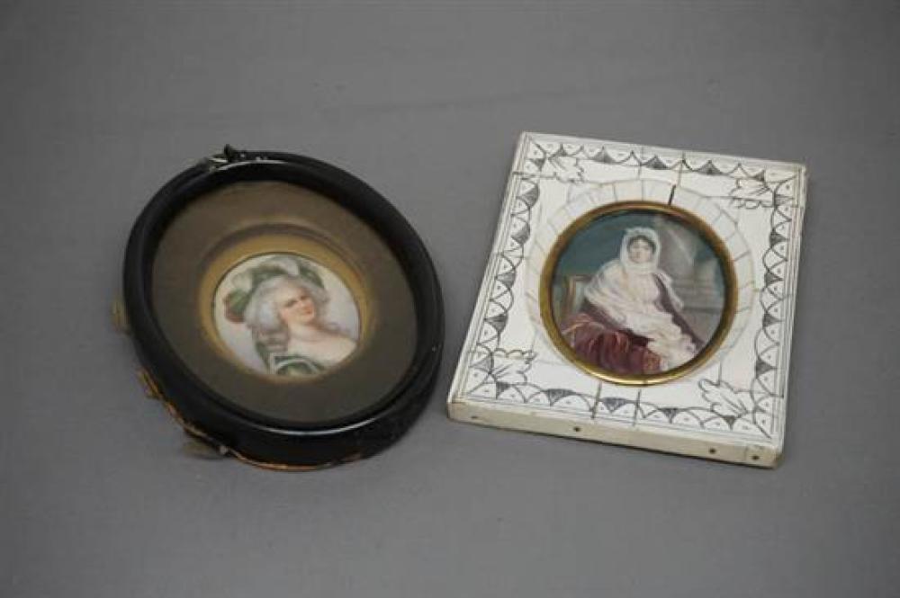 TWO CONTINENTAL MINIATURESTwo