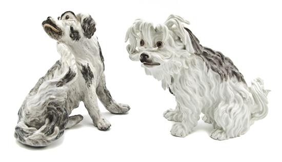 Two Continental Porcelain Anamalier