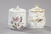 Two Continental Porcelain Bisc