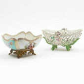 TWO CONTINENTAL PORCELAIN CENT