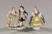 Two Continental Porcelain Figu
