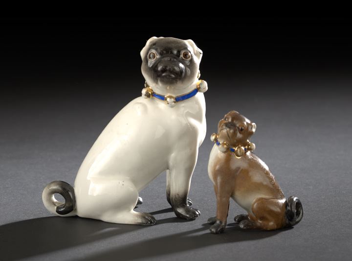 Two Continental Porcelain Figures