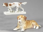 Two Continental Porcelain Figu