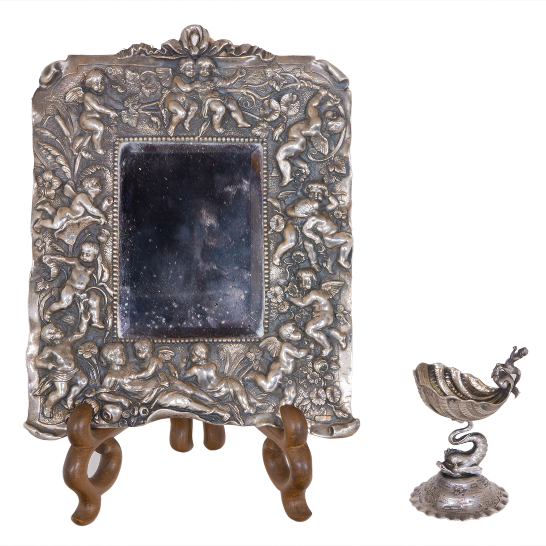 TWO CONTINENTAL ROCOCO REVIVAL