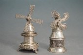 TWO CONTINENTAL SILVER JUDAICA