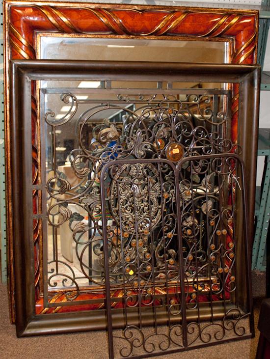 Two continental style wrought
