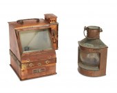TWO COPPER MARITIME ITEMSTwo c