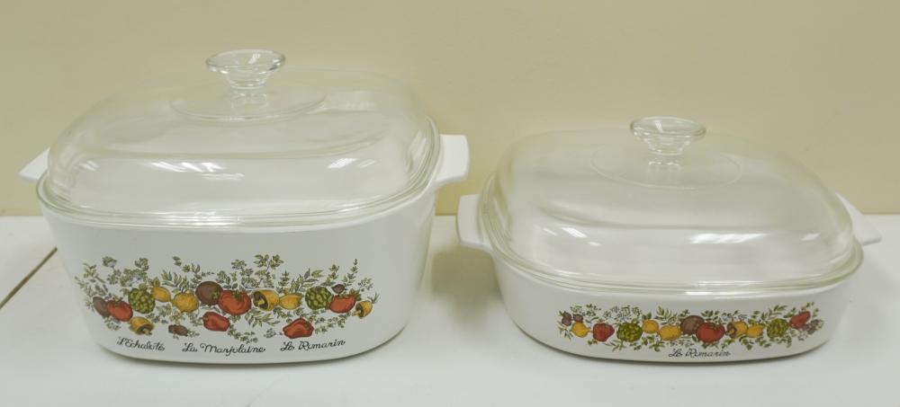 TWO CORNING WARE PLEXIGLASS LID