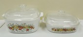 TWO CORNING WARE PLEXIGLASS LI