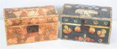 TWO COUNTRY PAINTED SYCAMORE S