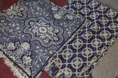 TWO COVERLETS.  American  earl