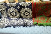 TWO COVERLETS.  American  late